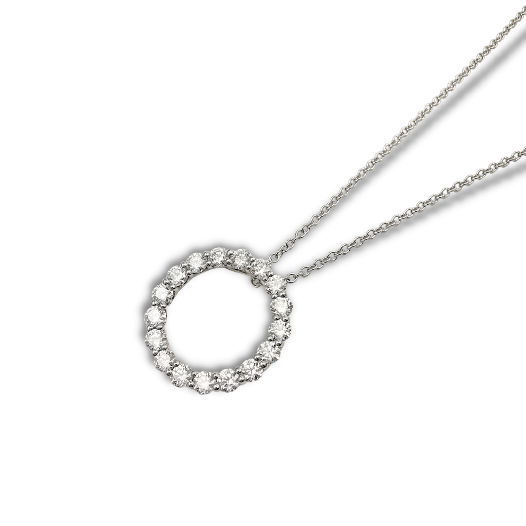 diamond everyday necklace