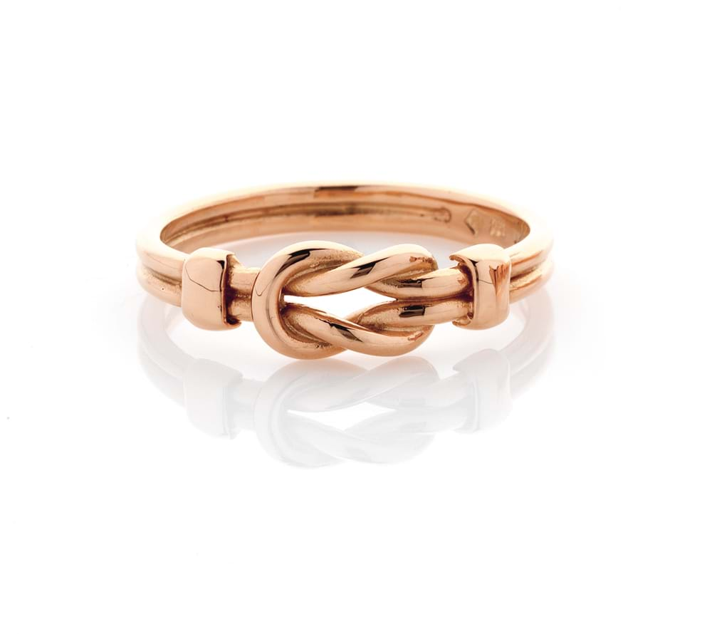 Rose gold sale friendship rings